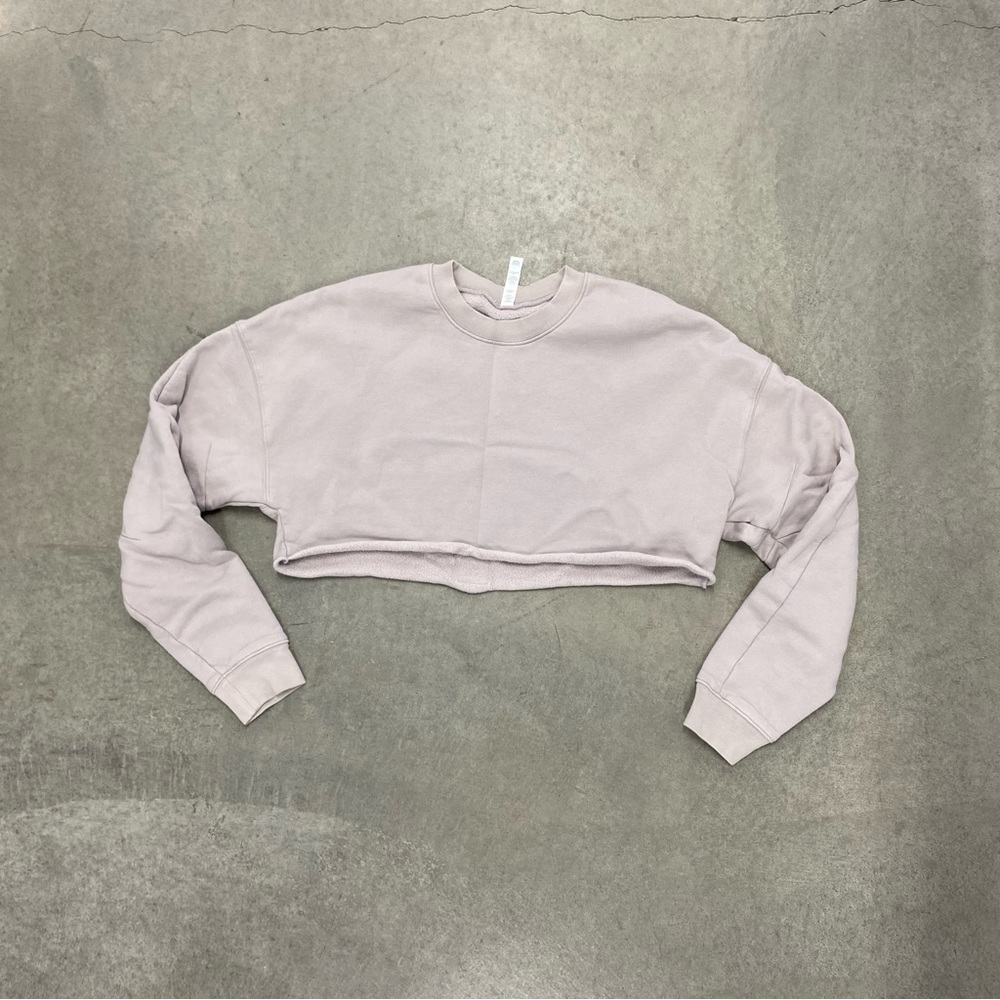 Alo yoga Cropped long sleeve Crewneck